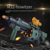 Gun Toys New M32 Howitzer Launcher Manual Toy Gun Soft Bullet Shooting Model for Kids Boys Outdoor Games YQ240307