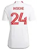 2024 MLS LA Galaxy TORONTO AWAY camisas de futebol GIOVANI RIQUI PUIG ALESANDRINI INSIGNE camisas de futebol kit top