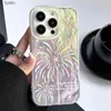 Cell Phone Pouches Colorful Dream Fireworks Star Phone Case Pro Pro Max Gradient Laser Pattern Shockproof Soft Back CoverH240307