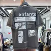 2024 Nieuwste Tees T-shirts Heren Oversize Shirt Suprior Vintage ERD Gedrukt AMERIKAANSE Maat T-shirts Real Pics 24SS