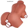 Half body Sex Doll Wheat colored solid half doll silicone inverted big butt male masturbator airplane cup sex toy adult products EIH2