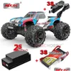 Coche eléctrico/Rc Mjx Hyper Go 16208 16210 Control remoto 2,4G 1/16 vehículo de Hobby Rc sin escobillas 68Kmh entrega todoterreno de alta velocidad Dhite