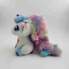 15-22cm animais de pelúcia recheado raposa coelho evolução todos os santos dia brinquedo com guirlanda super bonito flor plushies bonecas kawaii crianças presentes de aniversário 240307