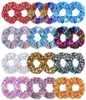 Femmes brillant or timbre chouchous bandes de cheveux élastiques bandeaux filles élastique pour queue de cheval corde Scrunchie bandeaux A2836978808