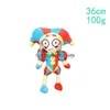 Animaux en peluche en peluche Décoration de Noël Jouets Animaux Cirque Clown Poupées animées Garçons Filles Cadeau d'anniversaire 5 Style 25-40Cm Drop D Dhbkx 240307