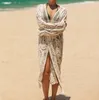 Damesbadmode Dames Badpak Cover Up Gehaakte Tuniek Voor Strand Coverup Backless Beachwear Zomerjurk Bikini