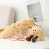 Animali Simpatici Pretzel Crossant Pane Tostato Cibo Peluche Ripiene Cartoon Boba Tè Baguette Uovo Di Bracconaggio Decor Doll Per 240307