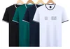 Дизайнерские летние футболки-поло Bos Мужские футболки дизайнерские футболки роскошные флокированные футболки с буквами классические модные зеленые женские повседневные хлопковые футболки с короткими рукавами