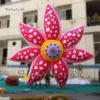 Amazing Hanging Large Inflatable Flower Balloon Artificial Blooming Flower Light For Venue Decoration