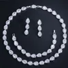 Heart Shape Jewelry Set Gold Jeweries Brazil Wholesale White Plated Fashion