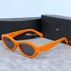 Hot Designer sunglasses ellipses cat eye sunglasses for women small frame trend men gift glasses Beach shading UV protection polarized glasses with box so nice