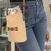 Mini-Tasche, Designer-Strohtasche, Damen-Umhängetasche, Sommer-Strandtasche, Handtasche, Leder, gewebte Handytasche, Taschen-Clutch