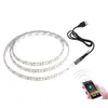 Led Strips 3528Smd Rgb Light Strip Tv Background Bluetooth App Control Dimmable Bare Board Is Not Waterproof Drop Delivery Lights Ligh Dhcd6