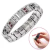 Yunjin Jewelry Bracelet de couple détachable pour hommes à double rangée de thérapie magnétique