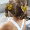 ヘアアクセサリーヨーロッパとアメリカのファッションファブリックボウクリップクラシックソリッドカラーガールかわいいプリンセスヘッドウェア