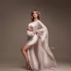 Tela de gasa suave, accesorios de fotografía de maternidad, vestido, accesorios de fotografía de estudio, capa de tul transparente, modelado Simple 240228