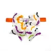 Vêtements pour chiens 10 pièces Halloween noeud papillon avec accessoires strass noeuds papillons réglables cravates de chat pour petites fournitures