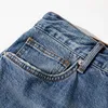 Début du printemps nouveau jean droit ample américain pour hommes à la mode