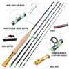 Sougayilang Fly Fishing Rod Carbon Rod 9ft Fly Fishing Rods LW 5/6淡水フライロッドサーモンフィッシングタックル240227