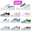 Trainers Stas SK8 brand Casual Shoes JJJJound Low Men Women Black White Color Camo Designer BapeStaesi Combo Bathing Triple APES Patent Leather Sports Sneakers V88