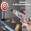 Sand Play Water Fun Glock M1911 Graffiti Toys Gun Shell Ejection Airsoft Pistol Soft Bullet for Boys Girls Outdoor Sports CS Shooting Gun Q240307