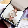 Vendita calda Montre Luxe originale Swarovski Octea Lux Chrono orologio da donna cinturino in pelle orologi da donna orologio da uomo di lusso di design di alta qualità Dhgate nuovo