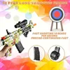 Gun Toys Crystal Bomb AKM Automatisk M416 Electric Burst M Childrens Chicken Toy QBZ Assault Rifle Water Bomb Toy Gun YQ240307