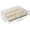 Storage Bottles Dumpling Tray Stackable Pasta Holder And Refrigerator Keeper With Lid Produce Saver For Fruits Vegetables