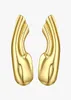 Stud ENFASHION Punk Earlobe Ear Cuff Clip On Earrings For Women Gold Color Auricle Earings Without Piercing Fashion Jewelry E191122519589