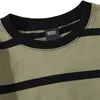 Histrex 50 kolorów mężczyzn Kobiety Stripe T Shirt 100% bawełniana koszulka T-shirt Summer Vintage Crewneck Y2K Oversize Tshirts Tops Tee Women 200G 240226