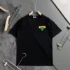 Modemerk T-shirt met korte mouwen Heren Modieuze bovenkleding Top Lente en herfst Dieptepunt Shirt High-End ronde hals top