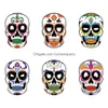 Party Masks 6pcs Day of the Dead Sugar Skl Mask Halloween Masquerade för cosplay mexikanska kostymförsörjning 230721 Drop Delivery DHV2W