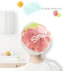 Lovely Cute Fruit Shower Cap Strawberry Watermelon Pattern Waterproof Shower Bath Cap Saunas Spa Hats for Women Girls3642173