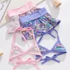 Katze Kostüme Sexy Hund Bikini Sommer Weibliche Haustier Kleidung BH Kurzen Rock Set Für Kleine Hunde Katzen Outdoor Kleidung Strand hosen Badeanzug