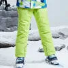 Polaki Dziecięce Dziecko Snow Snow Snow Pants 4 6 8 Teen Boy Girl Winter Rowe Snowboard Snowboard Pants Outdoor Sport Ubranie Zimowe spodnie 30 stopni