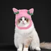 Kostiumy kotu Pet Headband Strawberry Hat Puppy Headwear Household Desress Dreses Cartoon Delikatne dekoracyjne dekoracyjne