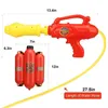 Pistola Giocattoli Bambini Pompiere Zaino Pistola ad acqua Giocattolo Spiaggia all'aperto Piscina Spruzzatore Pistola Giocattoli Estate Estintore Soaker Pistole per bambiniL2403