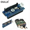 Computerkabel OULLX SATA IDE Adapter 40 Pin zum Anschluss 3,5 HDD IDE/PATA Festplattenkonverter mit 7Pin-SATA Datenkabel