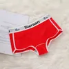 Women's Panties WarmSteps Fashion Letter Underwear Boyshorts Boxer Shorts Soft Cotton Intiamte Lingerie Sexy Sports Boyshort Intimate