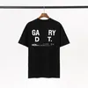 Designer herr t-shirt y2k skjortor brev slogan logotyp amerikansk hög gata stil sommar män lös vintage kort ärm t shirt streetwear