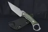 M7719 di alta qualità M7719 Coltello a lama fissa di alta qualità 14C28N WASH STONE TANTO POINT LAMA CNC CNC Full Tang Micarta Manico Tactical Outdoor Knives con Kydex