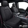 Seat Covers Full Set Durable Waterproof Leather for Pickup Truck Fit for 2009 to 2023 Ford F150 and 2017-2023 F250 F350 F450