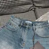 classics Luxury Denim Shorts For Women Designer Letter Badge Pants Fashion High Waist Woman Short Pant Hip hop Streetwear Jeans GW1