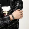 Fongten Vintage-Armband für Männer, einzigartige Schnitzerei, kubanische Gliederkette, Edelstahl, Herrenarmbänder, Armreif, Wikinger-Modeschmuck, 240226