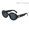 Lunettes de soleil chaudes rétro Cats Eye pour femmes hommes Ces Arc de Triomphe Ovale Français High Street Drop Livraison Accessoires de mode Dhpbg Vintage Beach avec boîte FJLS