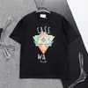 88AA Mode T-shirt Männer Frauen Designer T-shirts T-shirts Bekleidung Tops Mann S Casual Brust Brief Hemd Luxus Kleidung Straße Shorts Ärmel Kleidung Casablanc t-shirts