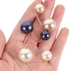 Brooches 3pcs Safety Women Brooch Pin Anti-emptied Lapel Delicate Pearl