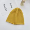 Berets Womens Beanies Caps Street Knit Chapéu para Mulheres Homens Cabeça Pilha Frio Baotou Unisex Quente Inverno Ao Ar Livre Bonnet Presentes