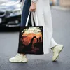 Shopping Bags The Last Of Us Canvas Shoulder Bag Women Fashion Large Capacity Handbag Kawaii For Student Travel