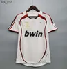 Fotbollströjor Gullit Home Retro Soccer Jerseys Maldini Van Basten Inzaghi Milan Pirlo Shevchenko Baggio AC 88 89 91 Fotboll Shirtsh240307